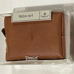 Pinch Provisions Brown Tech Kit - 8 Essentials Headset Organizer